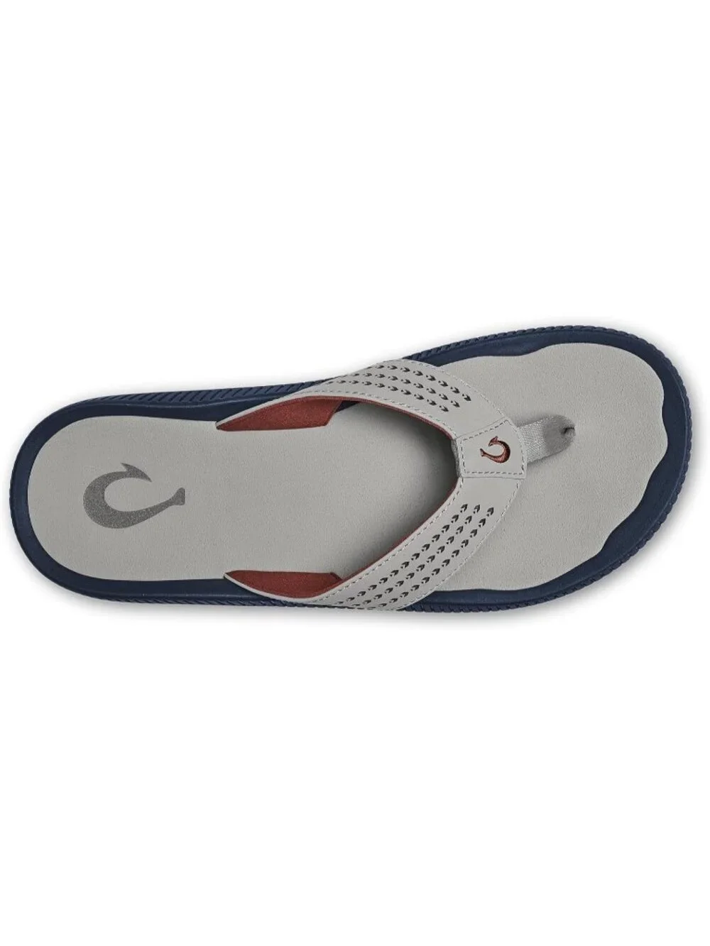 Men's Ash\Ash Beach Sandals Water Resistant Flip Flops Arch Support&Comfort Fit